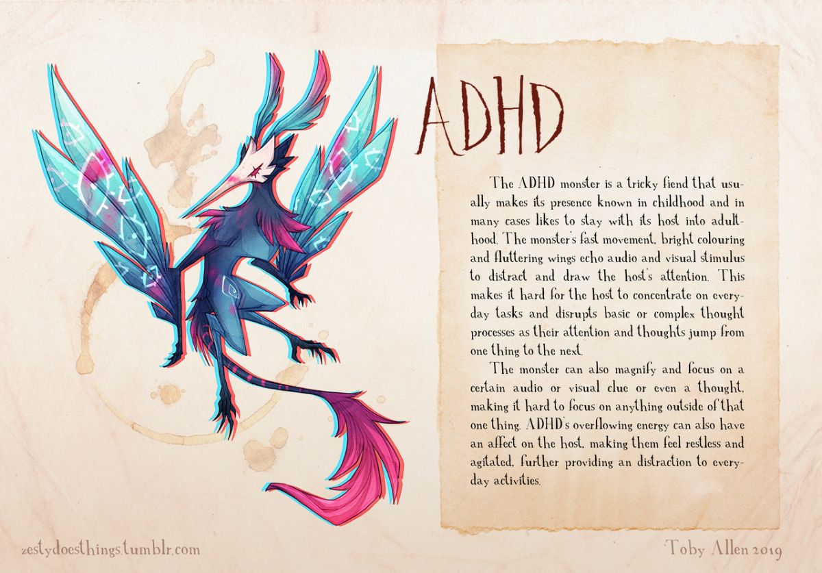 ADHD, created and owned by Toby Allen