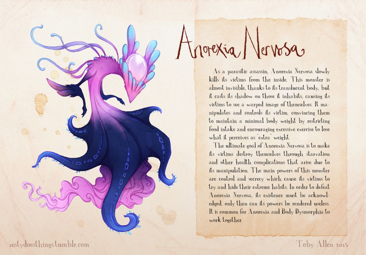 Anorexia Nervosa, created and owned by Toby Allen