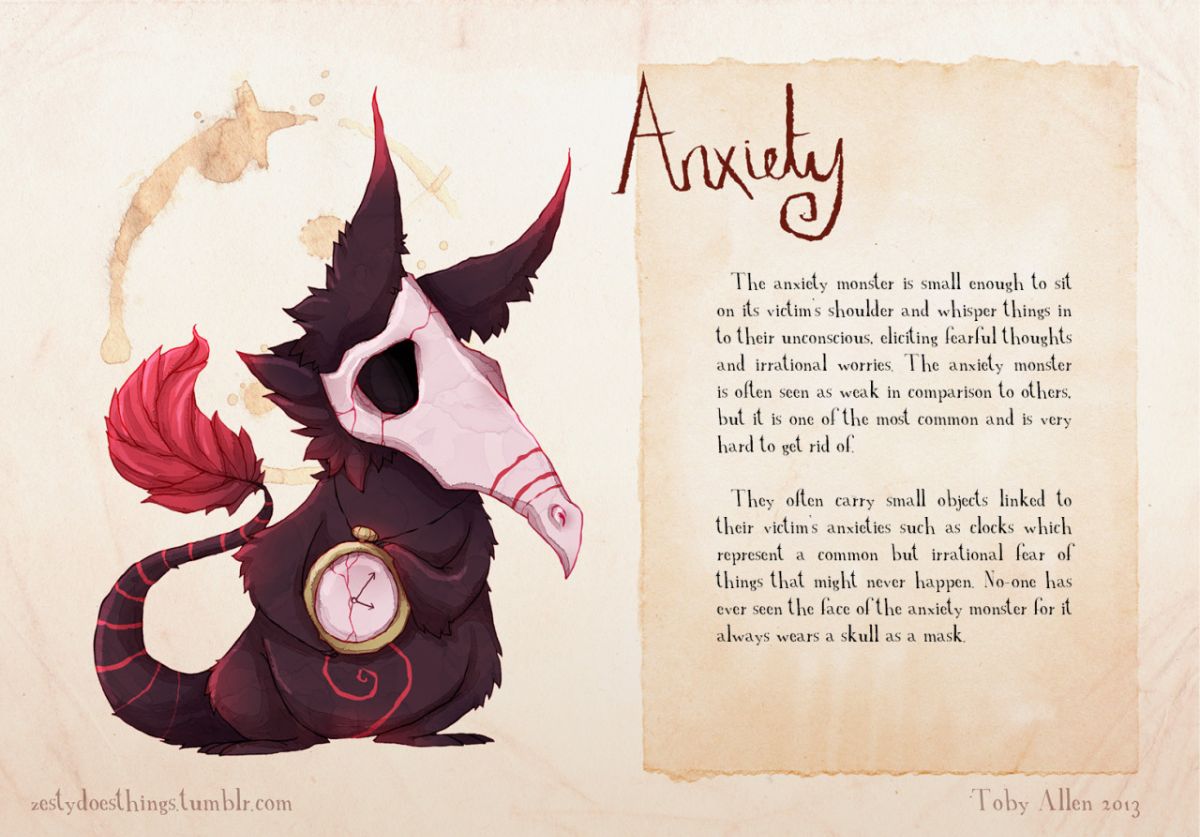 Anxiety, created and owned by Toby Allen