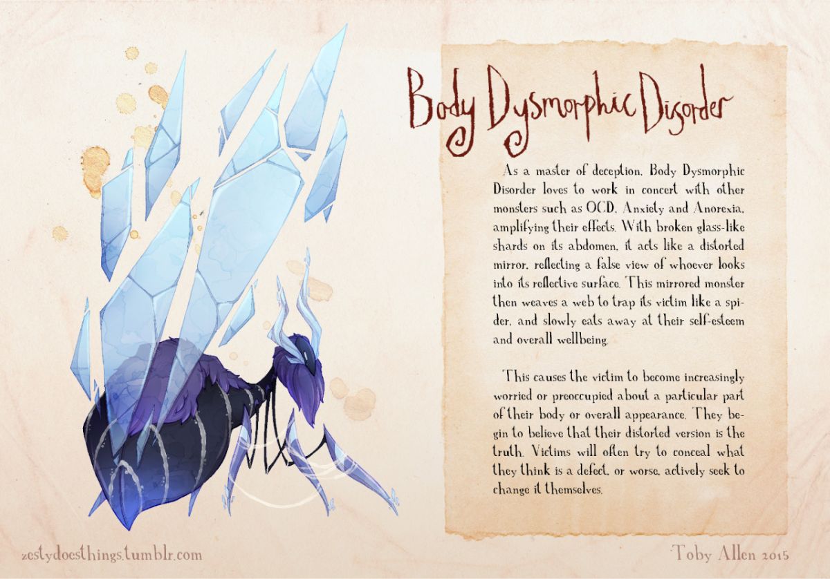 Body Dysmorphic Disorder, created and owned by Toby Allen