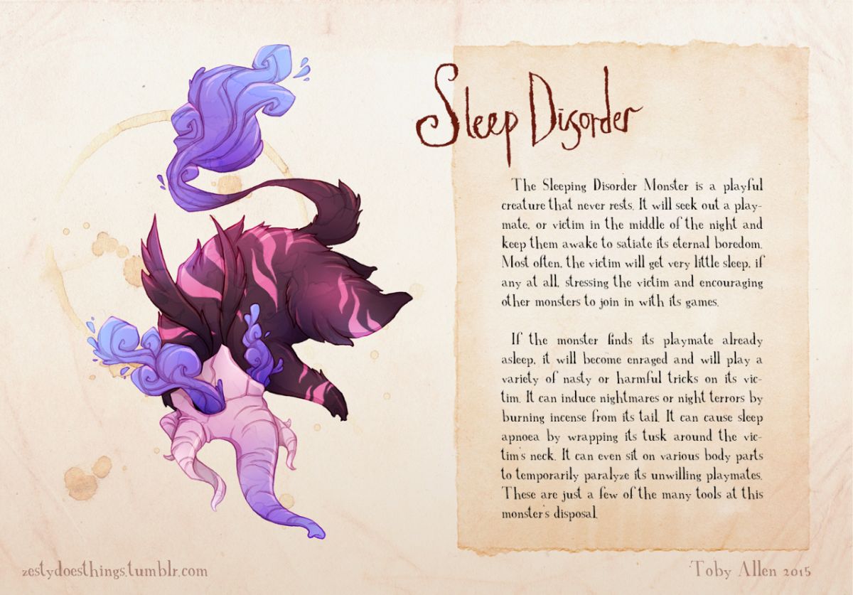 Sleep Disorder, created and owned by Toby Allen